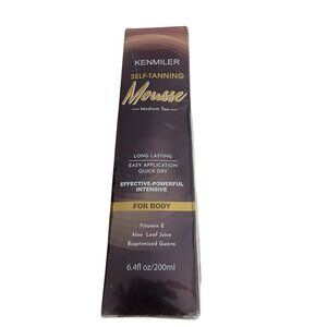 Ken miler Self Tanner Mousse New in Box